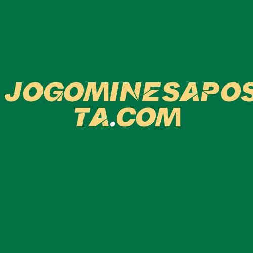 Logo da JOGOMINESAPOSTA